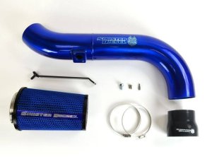 Chevrolet 3500 Performance Air Intake - Sinister Diesel - Duramax LLY - Sinister Blue - `04-`05